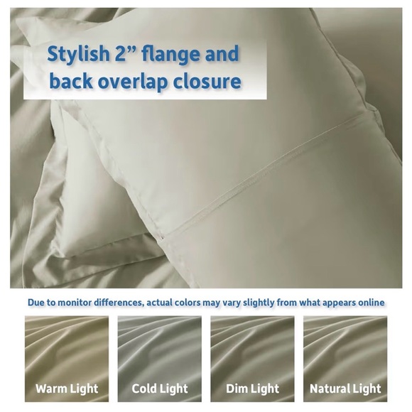 NWT Nestl Sage Twin Duvet Cover Set - Picture 8 of 8